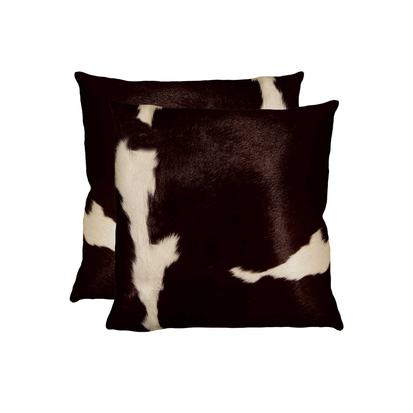 18" X 18" X 5" Gold And Chocolate Quattro Pillow 2 Pack