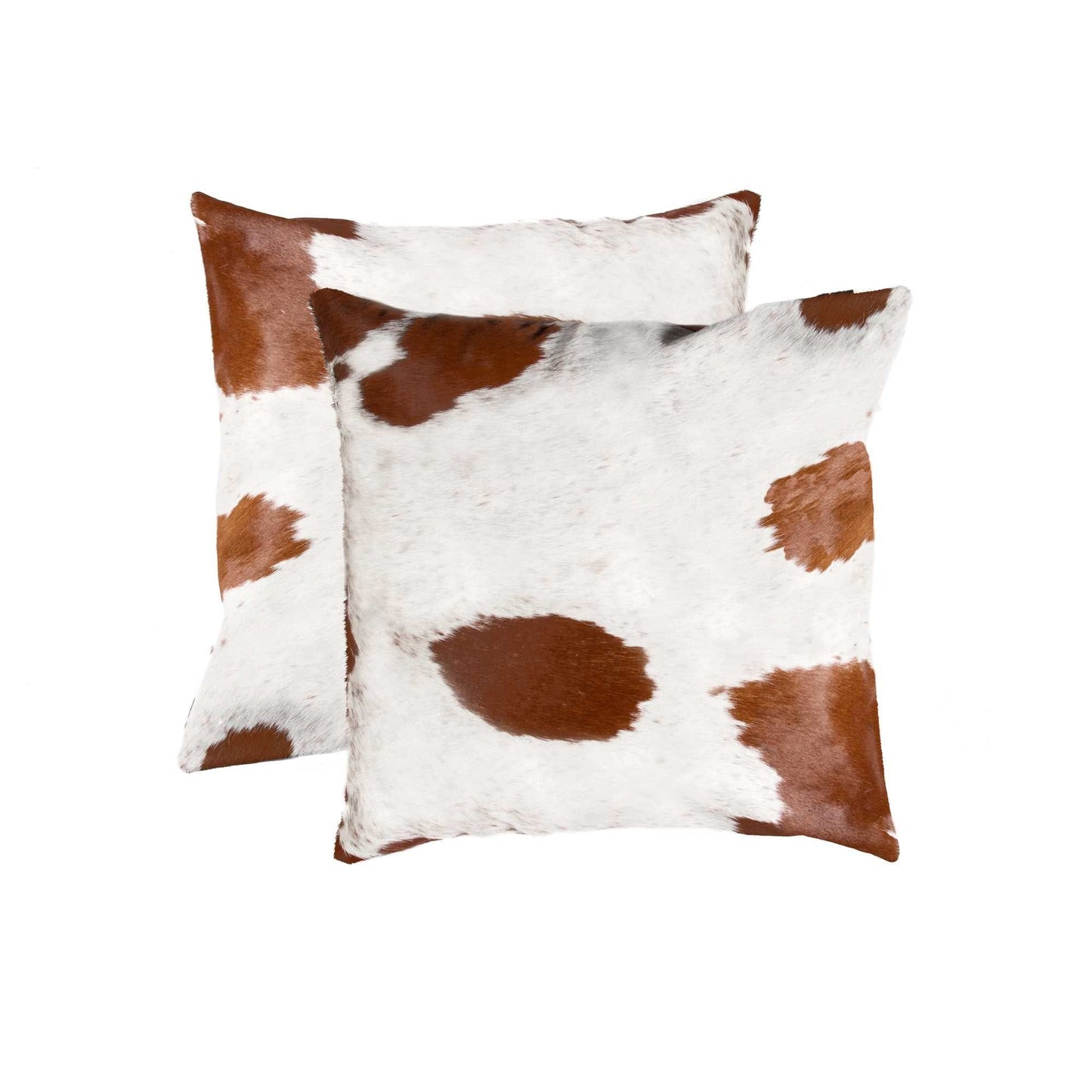 18" X 18" X 5" Gold And Chocolate Quattro Pillow 2 Pack