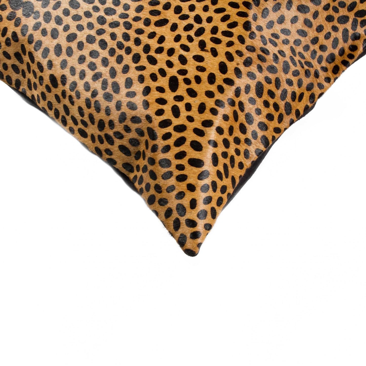 18" X 18" X 5" Sensational Cheetah Torino Kobe Cowhide Pillow