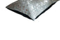 12" X 20" X 5" Black Cowhide  Pillow