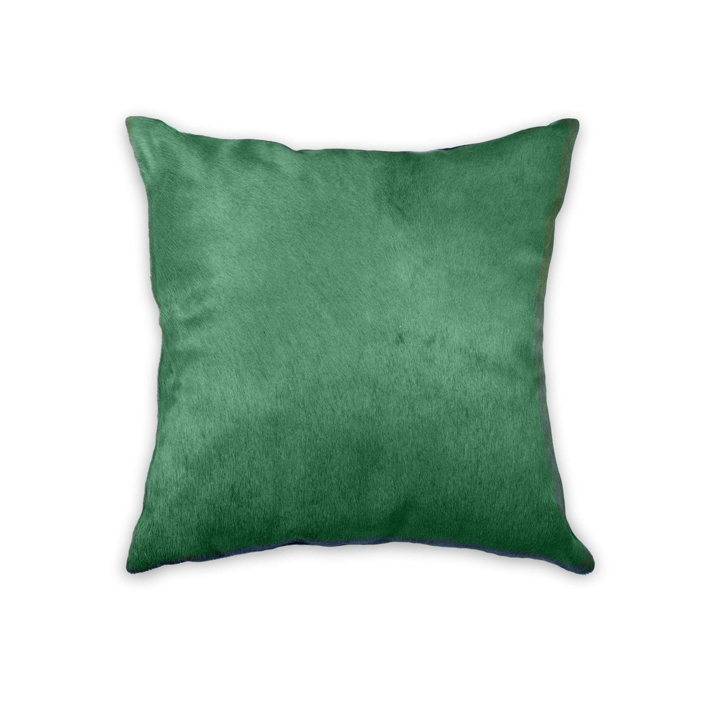 18" X 18" X 5" Yellow Cowhide  Pillow
