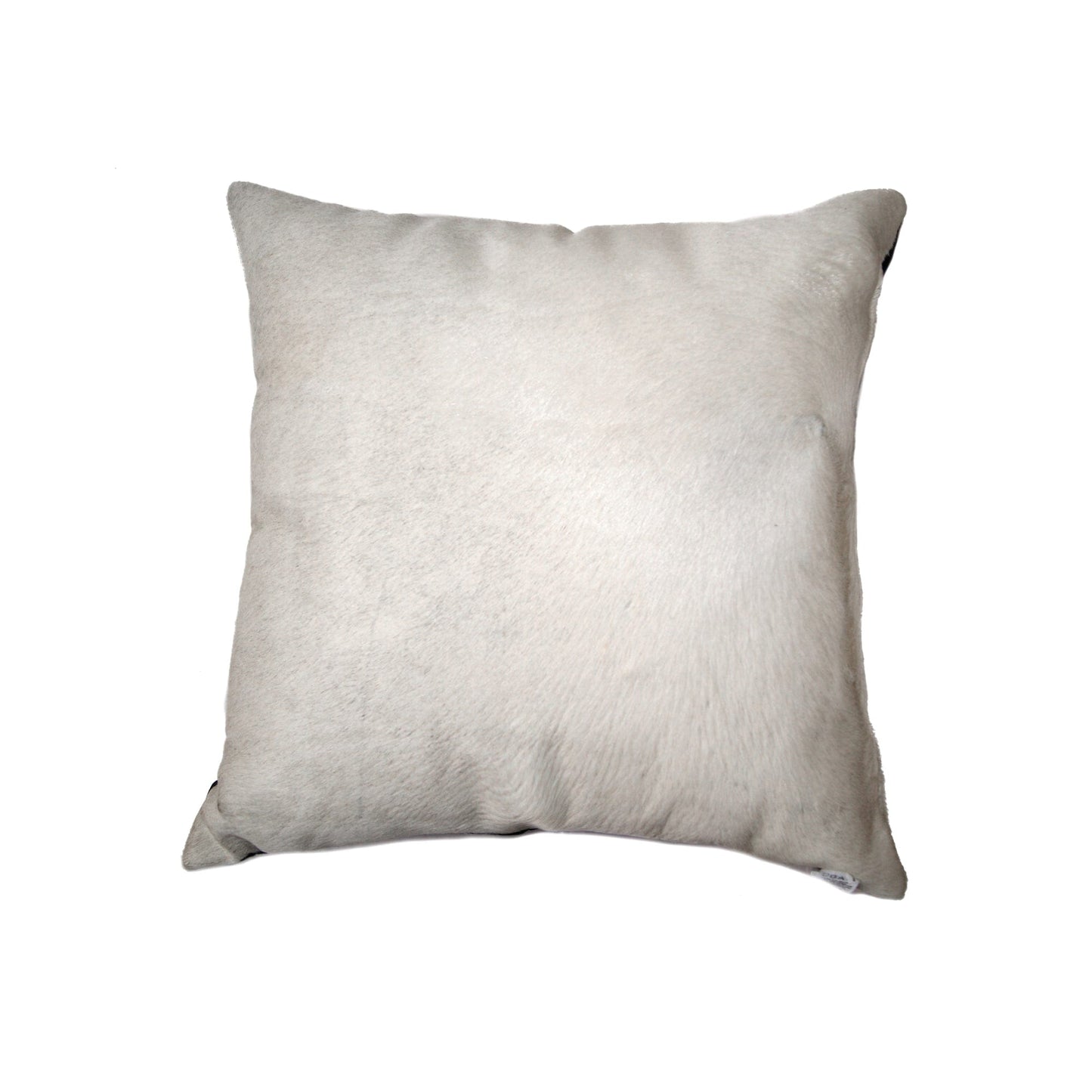 18" X 18" X 5" Yellow Cowhide  Pillow