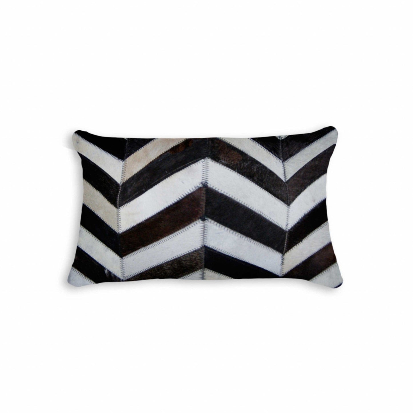 12" X 20" X 5" Grey  Pillow