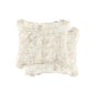 18" X 18" X 5" Gradient Tan Faux  Pillow 2 Pack