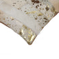12" X 20" X 5" Black And Silver  Pillow
