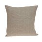 20" X 0.5" X 20" Elegant Transitional Tan Pillow Cover