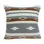 20" X 7" X 20" Southwest Tan Cotton Pillow Cover With Poly Insert
