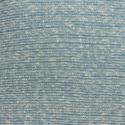20" X 7" X 20" Transitional Blue Pillow Cover With Poly Insert