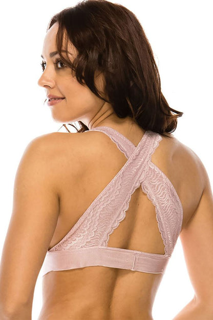 Criss-Cross Lace Bralette